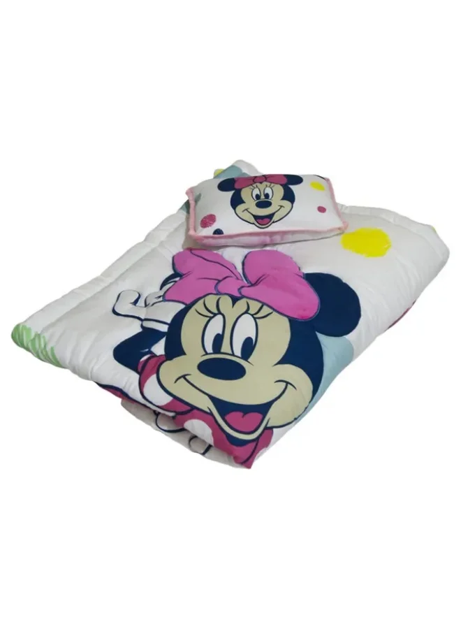 Disney Disney Minnie Mouse Baby Comforter + Pillow Set